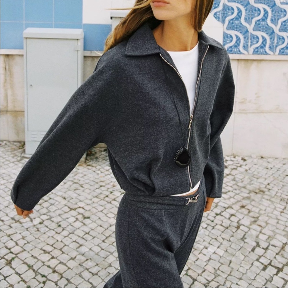 ZARA SOFT TWILL JACKET